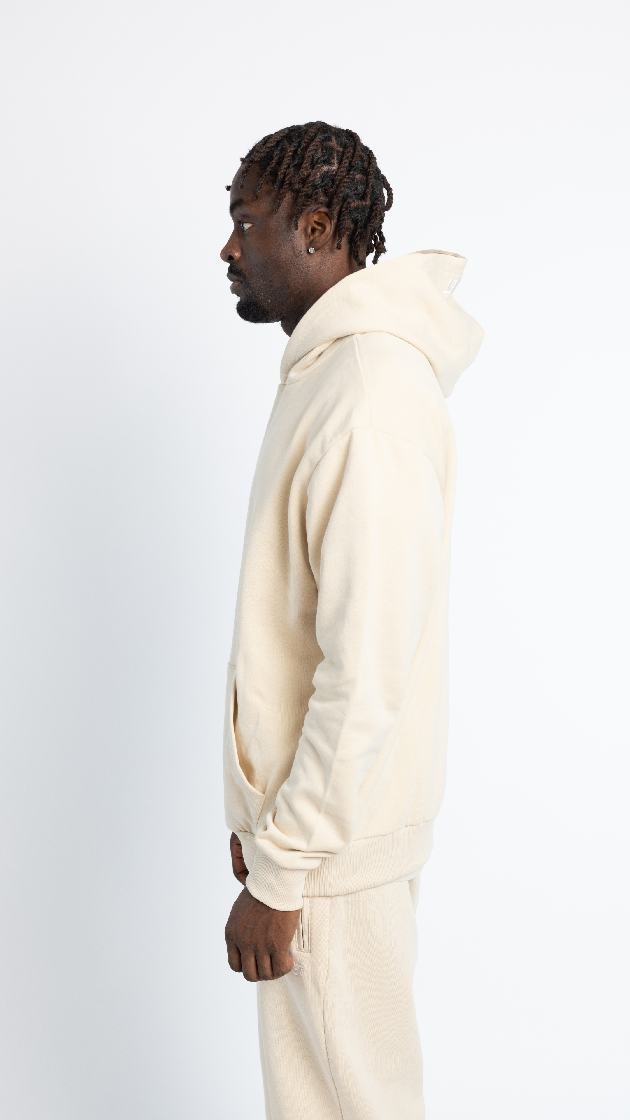 Hoodie Beige